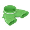 Duco DucoFlex aansluitstuk stijgleiding - 2x ovaal - Ø200mm - 0000-7070 foto