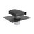 Duco DucoFlex dakdoorvoer Ø200mm - leisteen - compact - 0000-4920