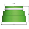 Duco DucoFlex aansluitstuk Ø200/180/160mm - F/M - 0000-7138 foto