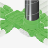 Duco DucoFlex plenum Ø200mm - ovaal - 0000-7050 foto