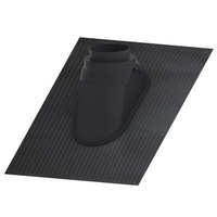 Burgerhout doorvoerpan t.b.t Ø160 mm - FX Easy zwart - 400472065 1.1