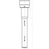 Burgerhout EasyAir Ø125mm dakdoorvoer WTW - EPS geïsoleerd zwart - 400480630 foto