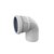Wavin AS+ bocht 87º - 75mm - mof/spie - 3461107009