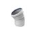 Wavin AS+ bocht 30º - Ø110mm - mof/spie - 3461111003