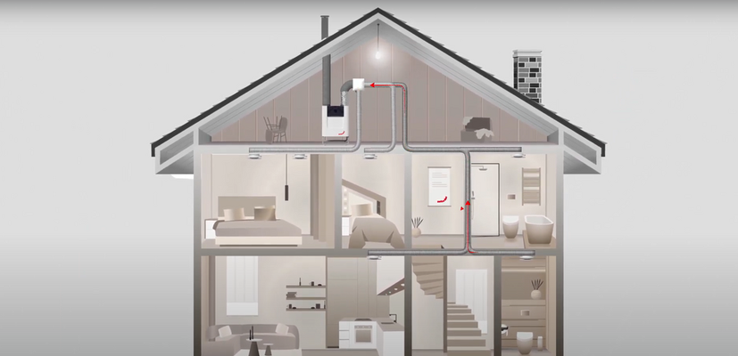Overflow Technology van Zehnder: balansventilatie bij renovatie